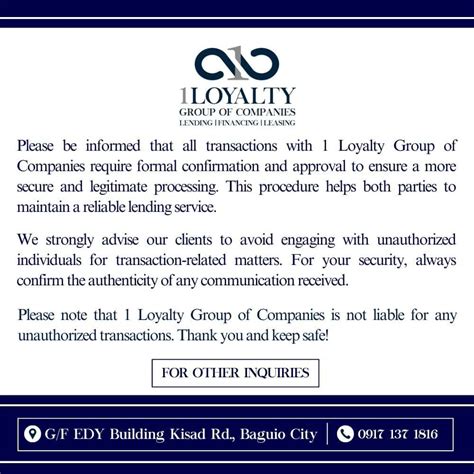 lending company in baguio city|1 Loyalty Lending .